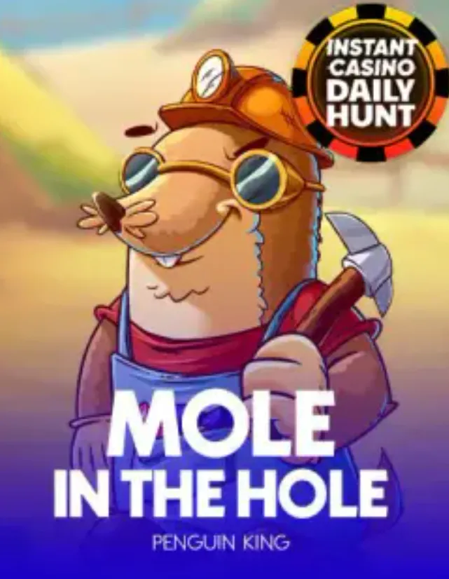 Mole in the Hole - Penguin King Daily Hunt